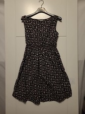 Cute Floral Maternity Dress size 8 with elasticated waist