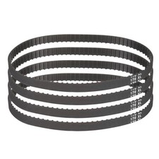 4pcs 170XL 037 Timing Belt 85 Teeth Rubber Geared Cogged Belt, 0.20" Pitch