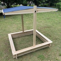 Sandkasten Spielplatz Kinder Ombra 126 X 118 Cm Von Terra-Garten®