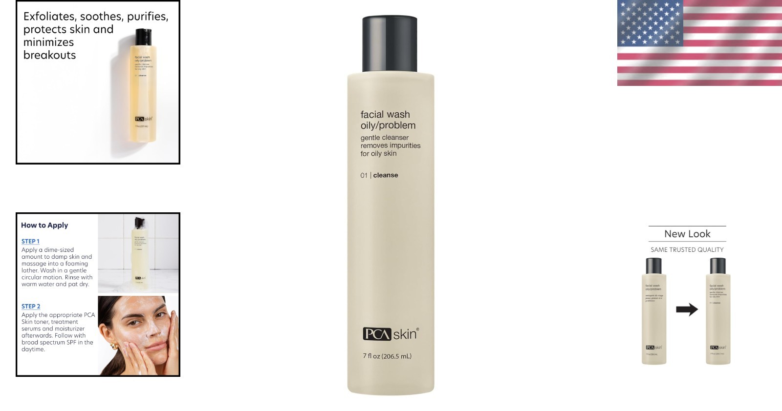 Gentle Face Wash for Oily Skin, Minimizes Breakouts