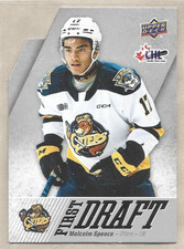 Malcolm Spence New York Rangers 2022-23 UD CHL First Draft #FD-2