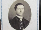 Civil War 121st Ohio Infantry Reason Debolt cdv photograph