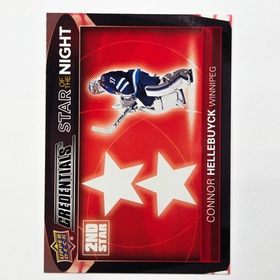 2021-22 Upper Deck Credentials - 2nd Star of the Night Connor Hellebuyck #2S-2