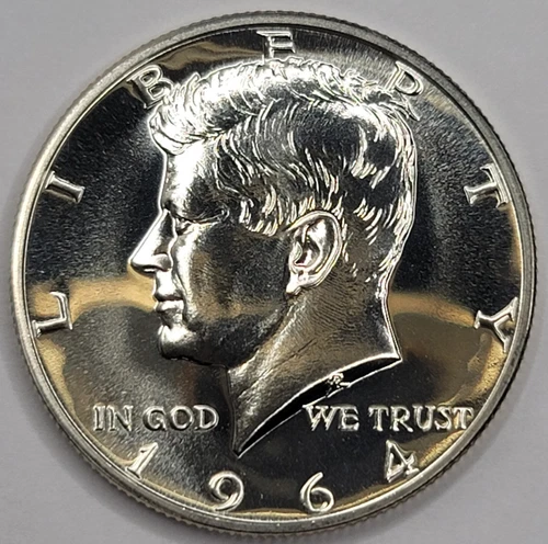 1964 Gem Proof Kennedy Half Dollar 90% Silver