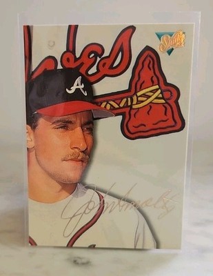 1993 Leaf Studio: John Smoltz #61 - Atlanta Braves - VG Condition