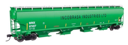 Walthers Proto ~ HO Scale ~ 67' 6351 4-Bay Covered Hopper ~ Incobrasa Industries - Bild 2 von 5