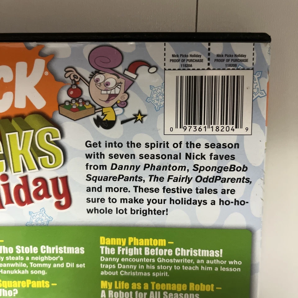DVD Nick Picks Holiday buen estado DVD Nickelodeon Nick Jr Foto 4 de 4