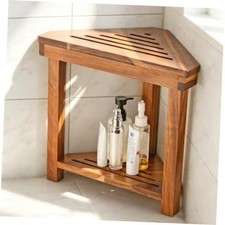 Shower Stool for Shaving Legs, Corner Foot Stool Shower Bench Corner Stool 04