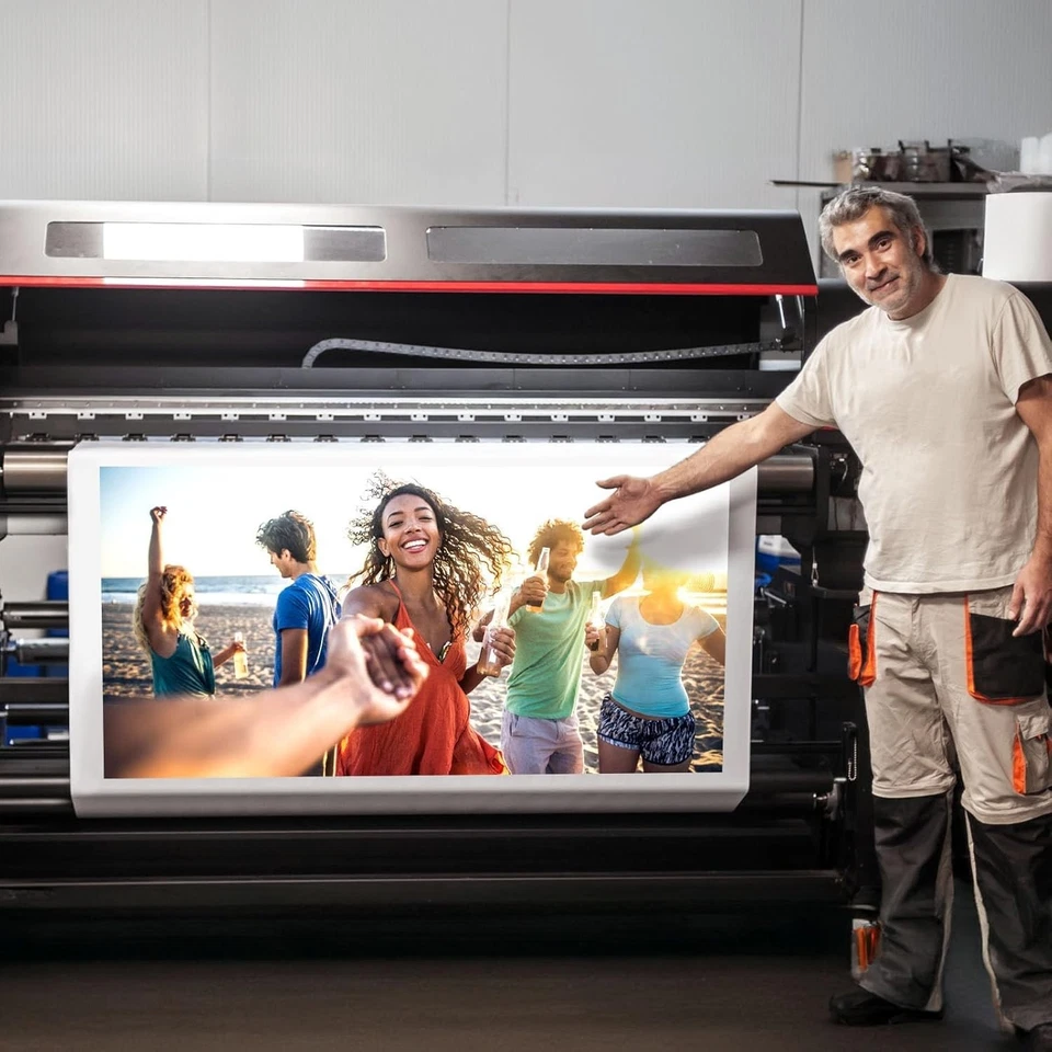 Rollo de papel para lienzo impermeable de secado rápido 24"x100' - Ideal para fotografía y arte Foto 4 de 4