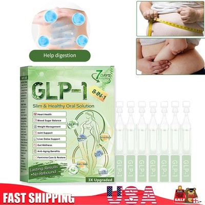 glp-1 oral liquid drops gl-18-in-1 Slim Healthy Oral Solution,Advanced Supplement Liquid Drops