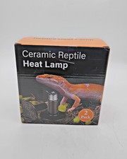 HealSmart Reptile Heat Lamp 150W 2-Pack Ceramic Heat Emitter No Light Bulb