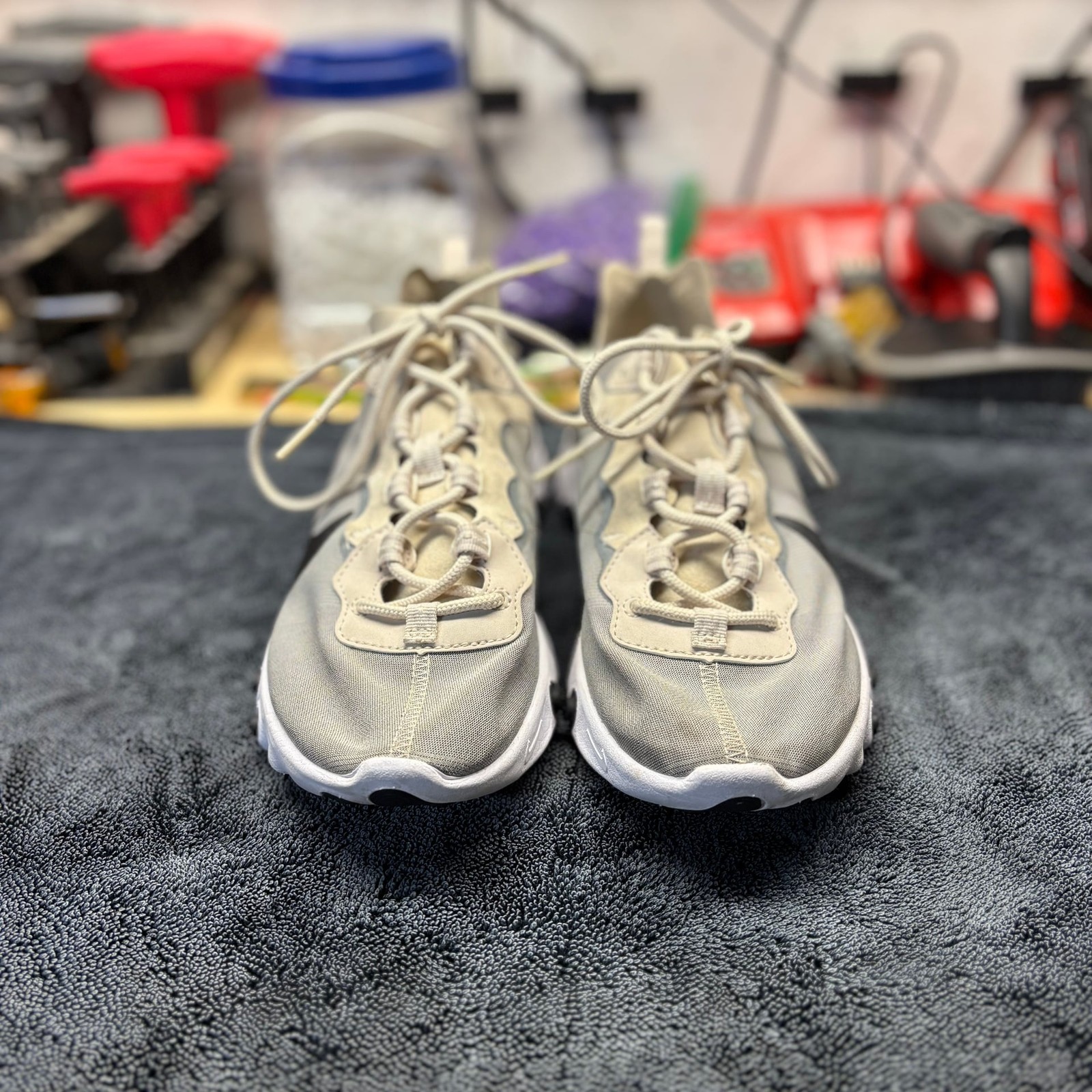 Nike React Element free run 55 Light Orewood Brow… - image 5