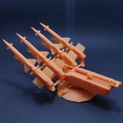 1/72 Armored Soviet S-125 Surface to Air Missile Resin Printed Model