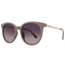 Nine West NW 24 456 TAUPE Smoke Round Ladies Sunglasses 10267612.LTS TAUPE