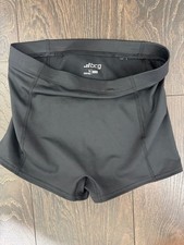 BCG Girls Black Compression Shorts Size L 12  14 Athletic Performance