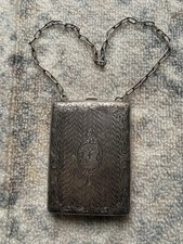 Vintage Silver Compaq Coin Purse