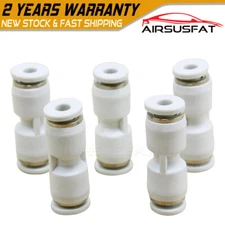 5Pcs For Mercedes Suspension Air Line Hose Repair Straight Connectors 4MM TO 4MM
