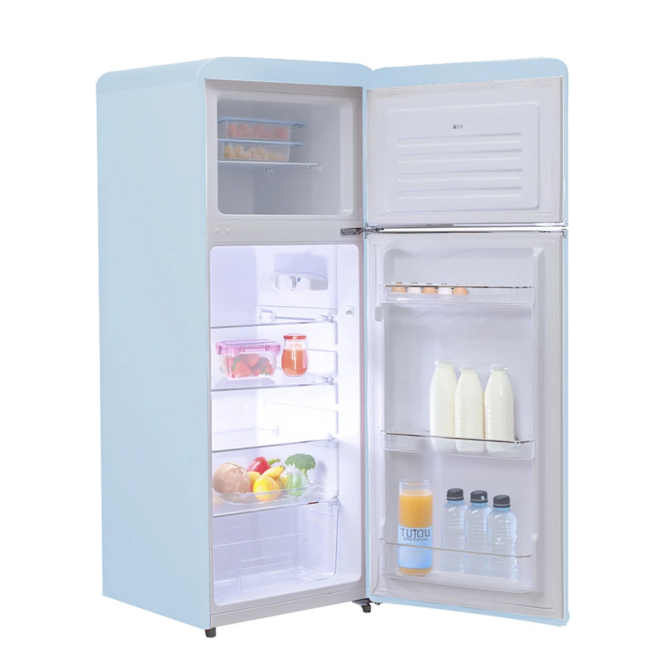 PYRAMIDEA Frigorifero Doppia Porta Mambo Colore Azzurro Capacità Totale 240 L MA - Immagine 3 di 4