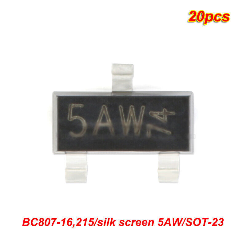 Transistor Général 5BW PNP BC807-25" - Test Et Avis - Foto 4