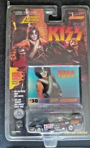 KISS JOHNNY LIGHTNING STOCK CARS W RACING DREAMS PHOTO CARDS #7, 32, 20 & 30 NIB - Picture 3 of 10
