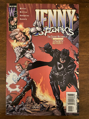 JENNY SPARKS #2 (Wildstorm, 2000) FINE Millar/McCrea The Authority
