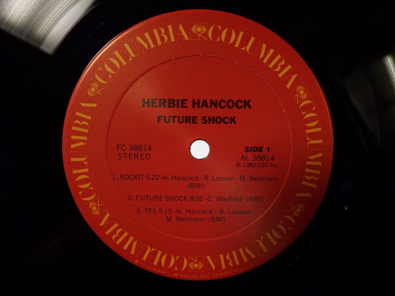 HERBIE HANCOCK FUTURE SHOCK JAZZ 1985 LP VINYL ALBUM eBay