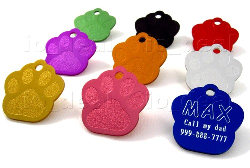 Personalized Pet ID Tag, Dog Tag, Cat Tag, Custom Cat Tag, Easy to Read, Pet Tag - Picture 2 of 20