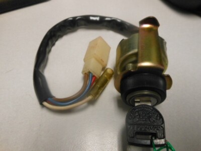 NOS Kawasaki Ignition Switch Assembly w/ Key Set 761 1973 Z1 27005