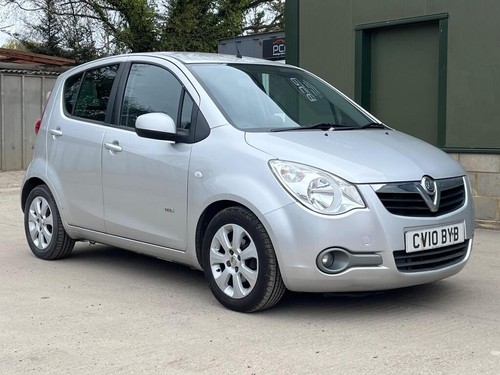 2010 VAUXHALL AGILA 1.2 16V DESIGN 5 DOOR, 67K MILES PETROL MANUAL PX TO CLEAR