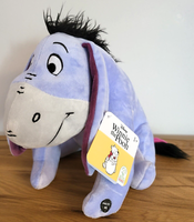 Disney PlüSch Stofftier Kuscheltier Figur Winnie Puuh I‑Aah Ia Mit Sound/Ton Neu