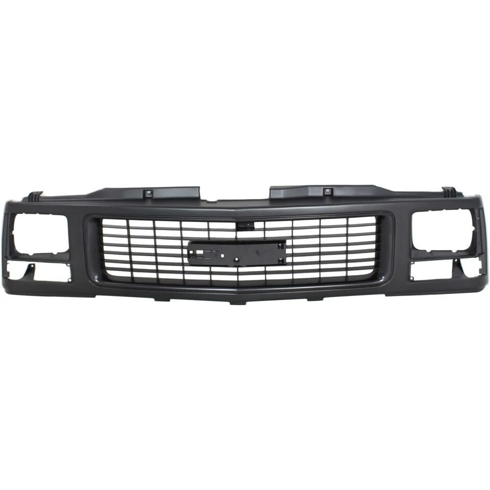 New Front Grille Assembly Black For 1994-2002 GMC C1500 K1500 Suburban GM1200356 Foto 2 de 4