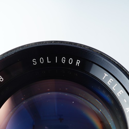 Teleobjetivo EX+++ SOLIGOR TELE AUTOMÁTICO 135 mm F/2,8 MF para M42 de JAPÓN - Imagen 14 de 18