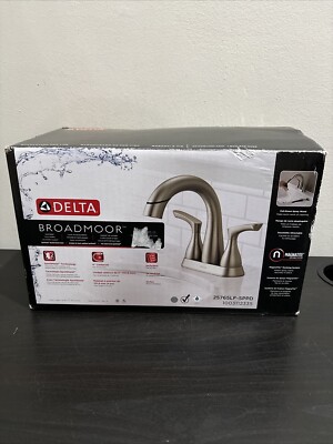Delta 25765LF-SPPD Broadmoor Widespread 2-Handle Faucet PullDown Spout-Stainless