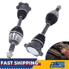 4WD Front CV Axle Shafts 6-Lug For Chrvy Silverado GMC Sierra 1500 K1500 Yukon