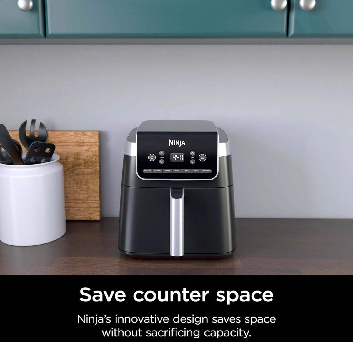 ☆美品！Air PRO450 Ninja Air Fryer Pro XL 7-in-1, Max Crisp Tech, 450F for Hotter