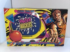 Buddy L Water Wackers Paddle Ballon Ballon Jeu Tennis 1992 koosh à la TV