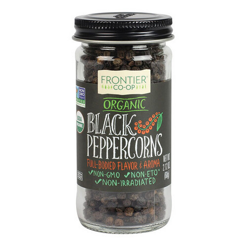 Organic Black Peppercorns 2.12 Oz By Frontier Coop - Picture 1 of 1