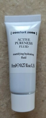 Comfort Zone Active Pureness Fluid 8ml / 0.27 oz Travel Size NEW WITH SEAL