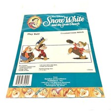 Disney Snow White and The Seven Dwarfs Cross Stitch Kit Play Ball 35040