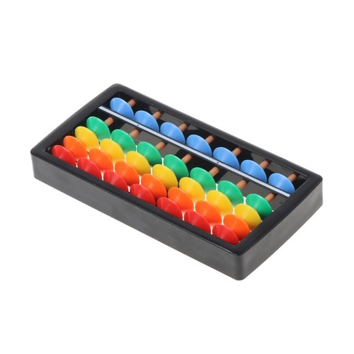 Early Learning 7 Digits Arithmetics Soroban Math Toy Brain Playset Teacher Props - Photo 7/7