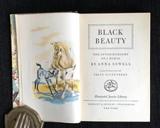 Black Beauty by Anna Sewell ~ 1945, Grosset & Dunlap