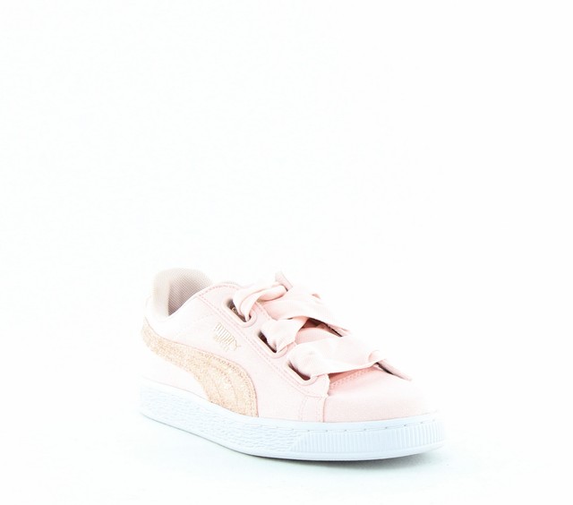 puma basket heart canvas wn's