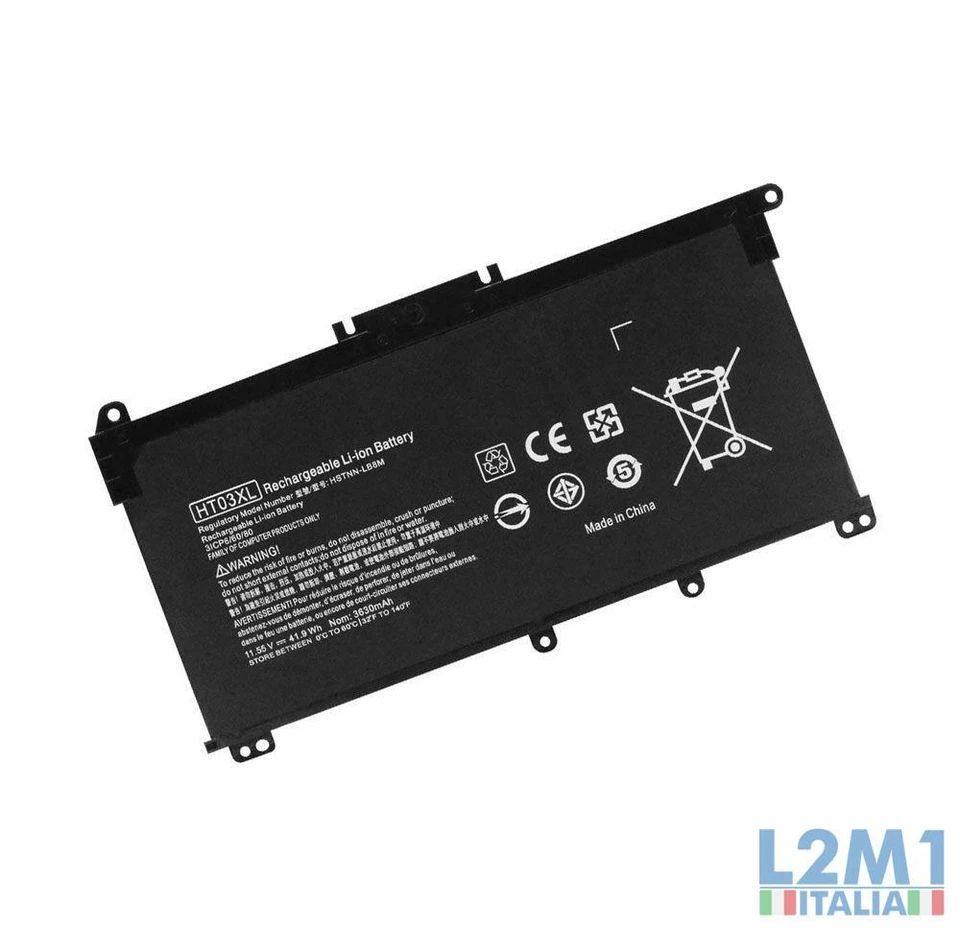 Batteria HT03XL per HP L11119-855 L11119-856 L11119-857