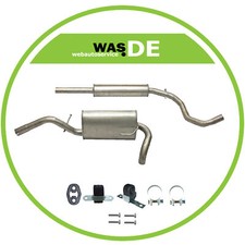 Auspuff VW Lupo 1.0 1.4 (6X1,6E1) 1997-2004 Mittelschalldämpfer Endschalldämpfer Auspuff VW Lupo 1.0 1.4 (6X1,6E1) 1997-2004 Mittelschalldämpfer Endschalldämpfer
