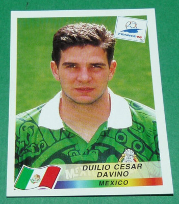N°363 COYOTE MEXIQUE MEXICO PANINI FOOTBALL FRANCE 98 1998 COUPE MONDE
