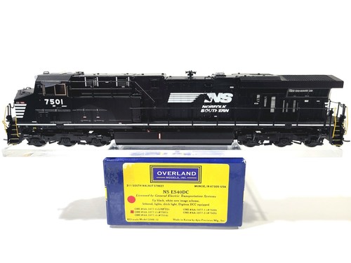 Overland OMI NS GE ES40DC Norfolk Southern #7501 HO modelo de latón #AA-1077-2 | Zustand: New: Other (See Details)