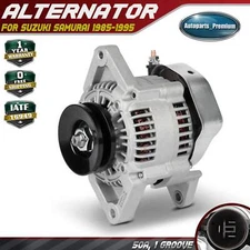 Alternator for Chevy Sprint Pontiac Firefly Suzuki 50A 12V CW 1-Groove Pulley