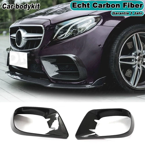 Real Carbon Fiber Air Intake Vent Air Vent For Benz C238 W238 E400 E450 2016-19