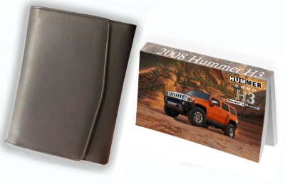 Owner manual for 2008 Hummer H3, Owner's Manual Factory Glovebox