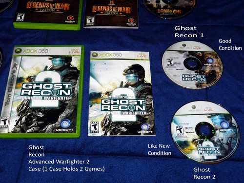 Tom Clancy Ghost Recon Warfigh 1+2, Rainbow 6 Vegas 1+2, Brothers XBOX Series X - Picture 2 of 7